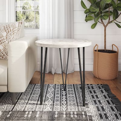 Anthea Bohemain Accent Table - 24"H x 23.5"W x 23.5"D