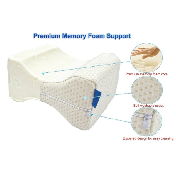 Bedgear Knee Support Pillow - Memory Foam