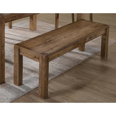 Best Master Furniture Driftwood 2 Seater Dining Bench