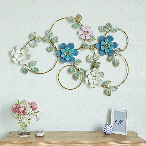 Metal Flower Wall Decor   Kamea Metal Flower Wall Decor N A 0cd8b992 3c70 475e A02b 67d0ca3515e4 600 