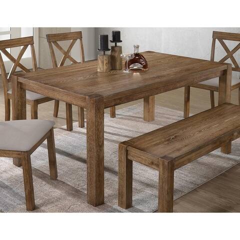 Best Master Furniture Diftwood Rectangular Dining Table - Driftwood