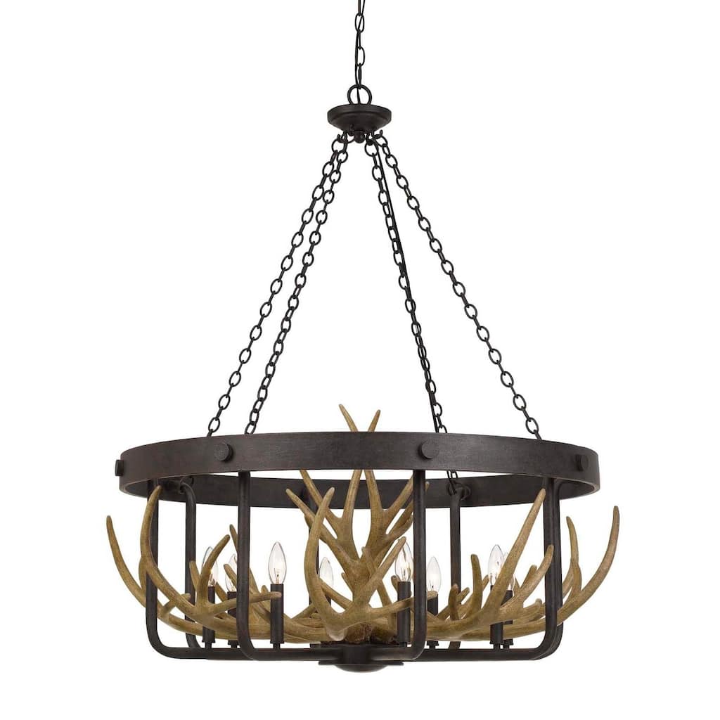 Angelo Metal Antler Chandelier - One Size