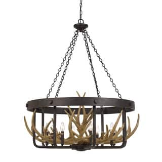 Angelo Metal Antler Chandelier - One Size