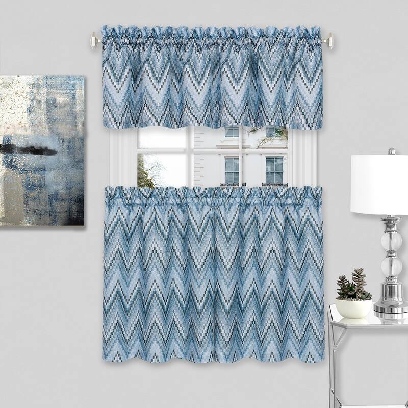 Porch & Den Lyndel 58 x 14 Window Curtain Valance - 58x14
