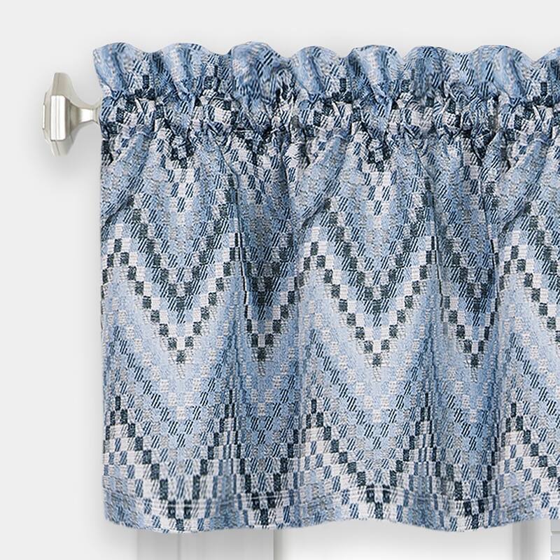 Porch & Den Lyndel 58 x 14 Window Curtain Valance - 58x14