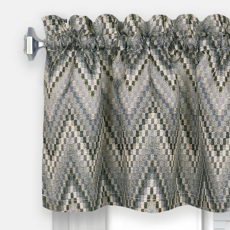 Porch & Den Lyndel 58 x 14 Window Curtain Valance - 58x14