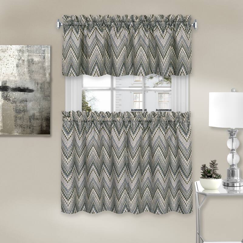 Porch & Den Lyndel 58 x 14 Window Curtain Valance - 58x14