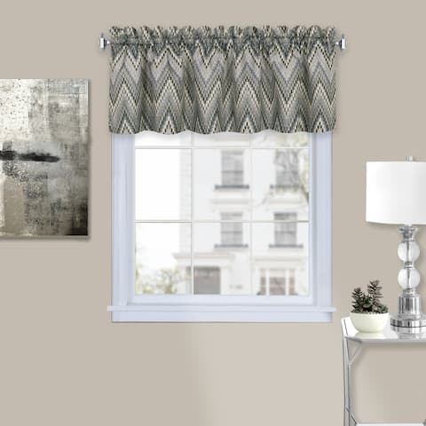 Porch & Den Lyndel 58 x 14 Window Curtain Valance - 58x14