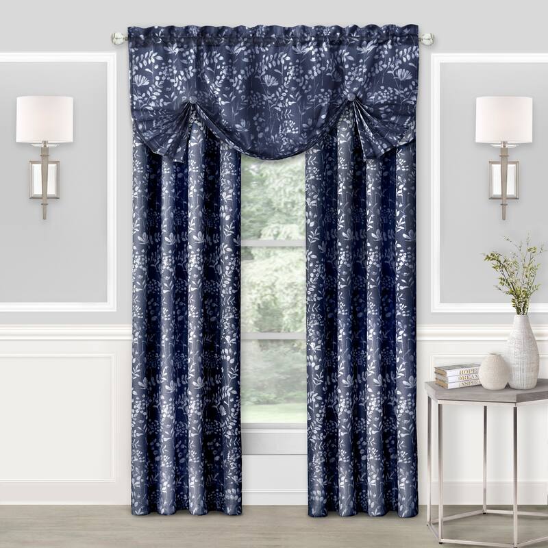 Porch & Den Breeze 52 x 17 Window Curtain Valance - 52x17