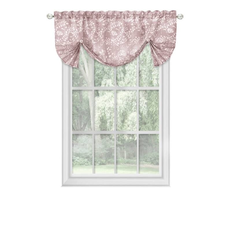 Porch & Den Breeze 52 x 17 Window Curtain Valance - 52x17