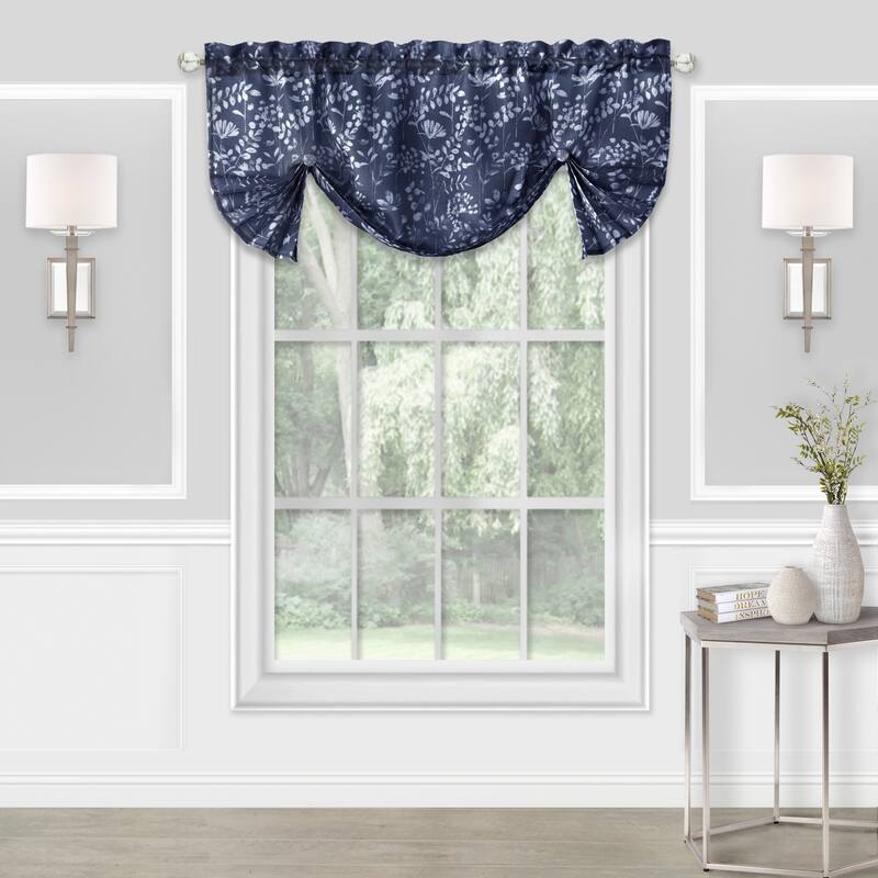 Porch & Den Breeze 52 x 17 Window Curtain Valance - 52x17