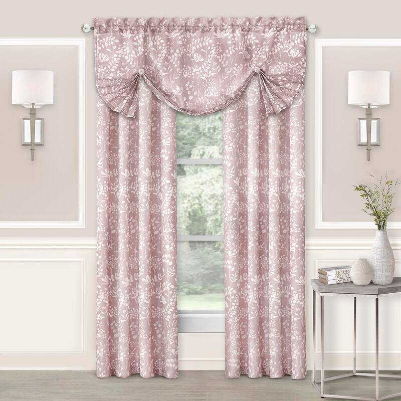 Porch & Den Breeze 52 x 17 Window Curtain Valance - 52x17