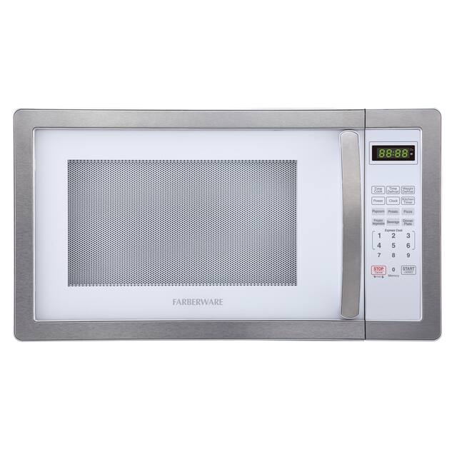 Farberware Classic 1.1 Cu. Ft. 1000-Watt Microwave Oven - White