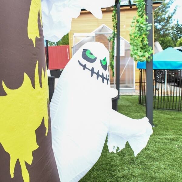 Shop Aleko Outdoor Yard Decor Halloween Inflatable Scary Dead Tree