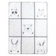 preview thumbnail 3 of 8, Peek-a-Boo Forest 3 Piece Crib Bedding Set