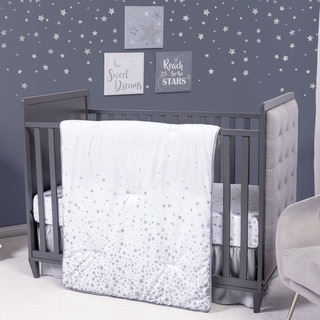 Sprinkle Stars 3 Piece Crib Bedding Set