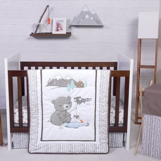 Gone Fishing 3 Piece Crib Bedding Set