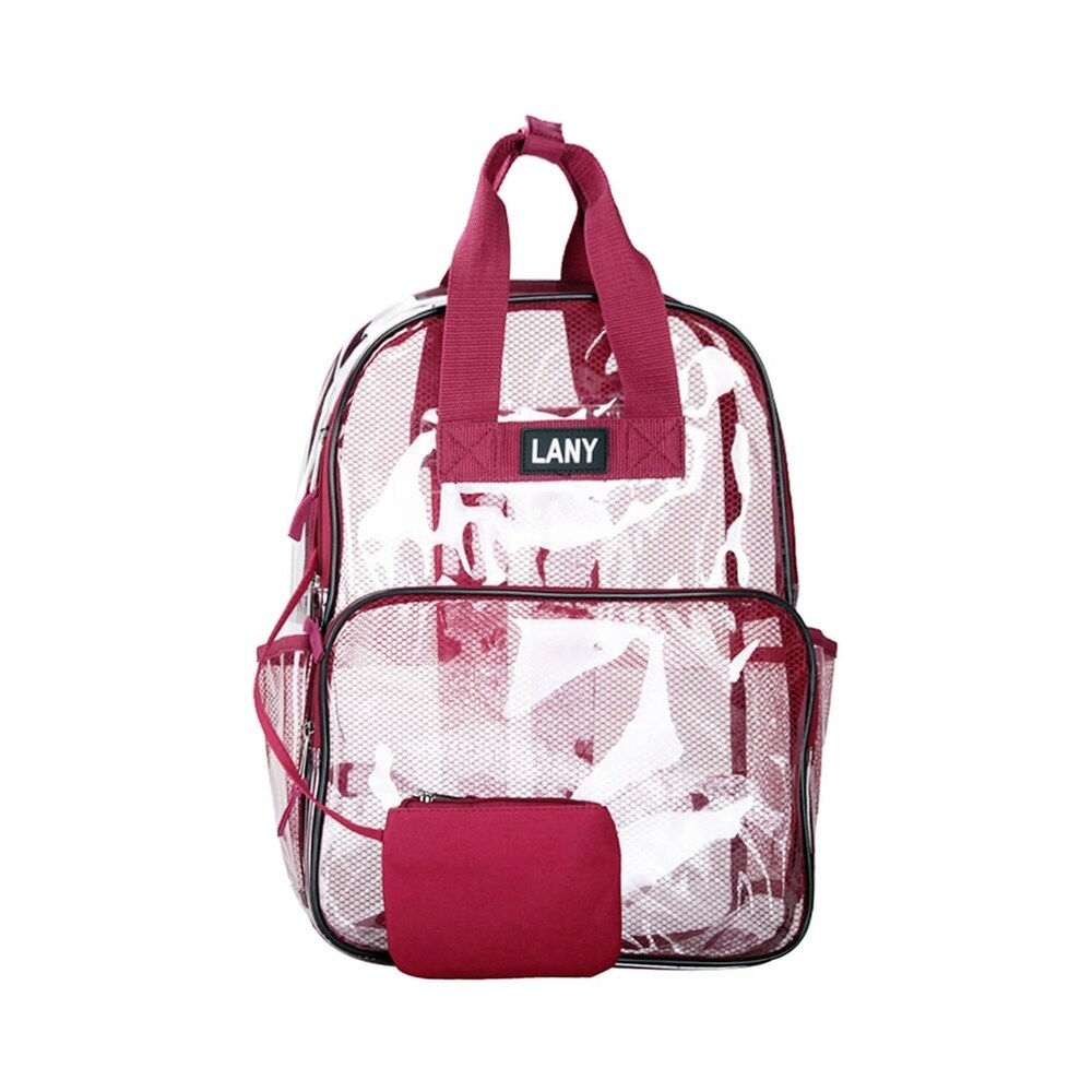 clear mesh backpack