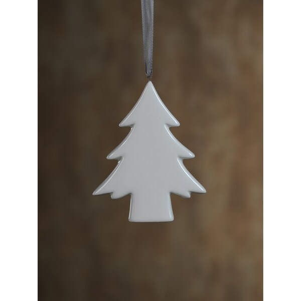 Glass Christmas Tree Ornaments Set - Handcrafted Snowman, House & Angel Designs For Hanging On Tree, Mantel, Holiday Decor-663525
