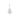 White Ceramic Flat Tree Hanging Ornaments, Set of 8