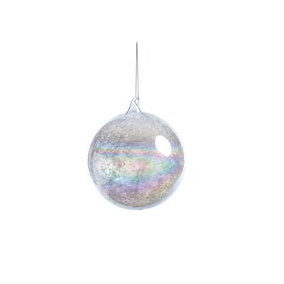 Luster Hanging Ball Ornaments, Set of 4