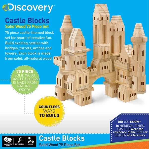 castle with blocks