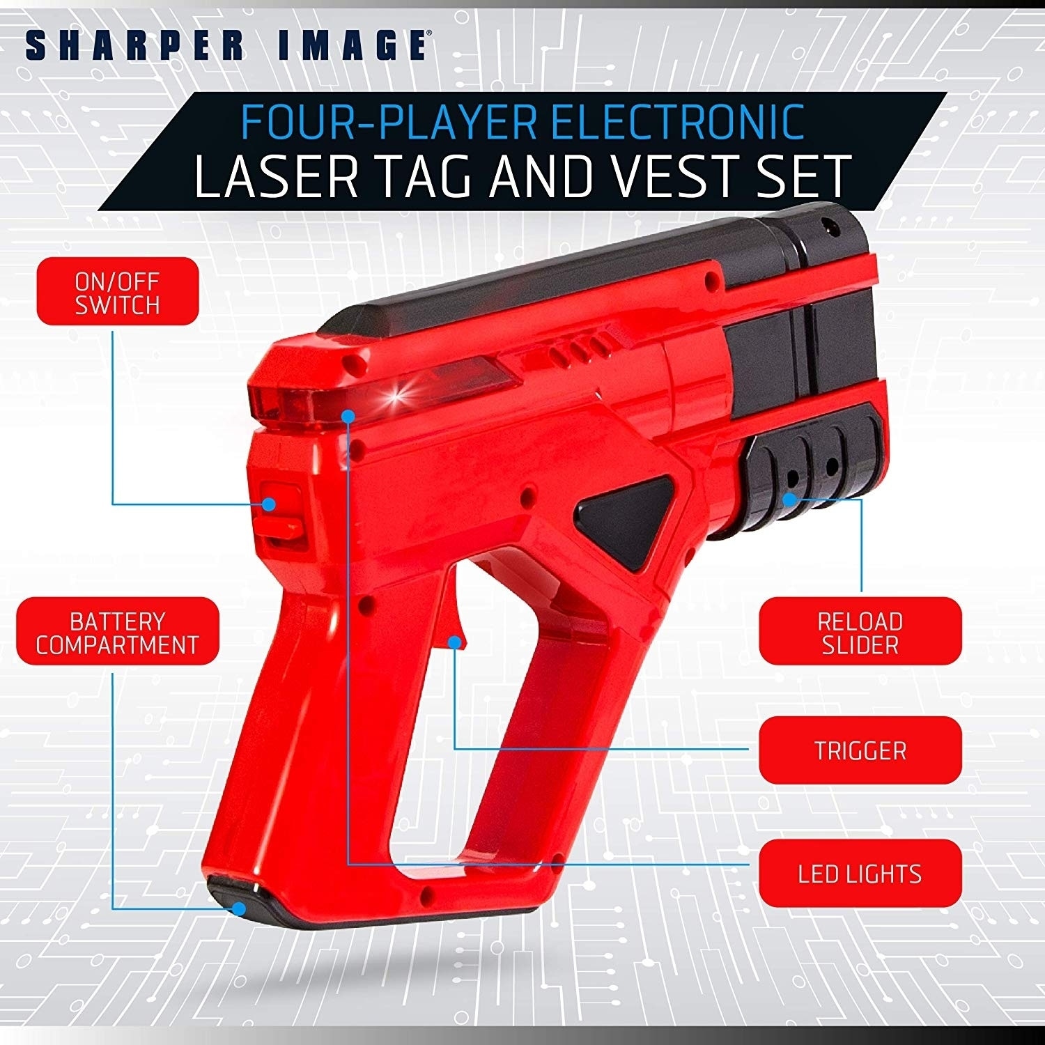 sharper image laser tag shooting game