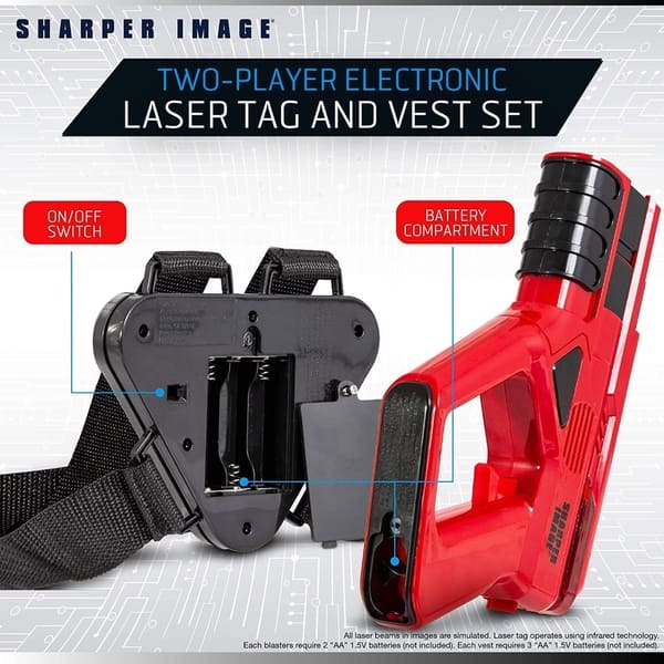 Shop Toy Laser Tag Shooting Game Overstock 29059257