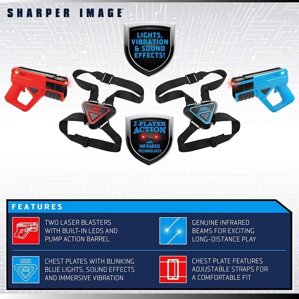 sharper image laser tag shooting game