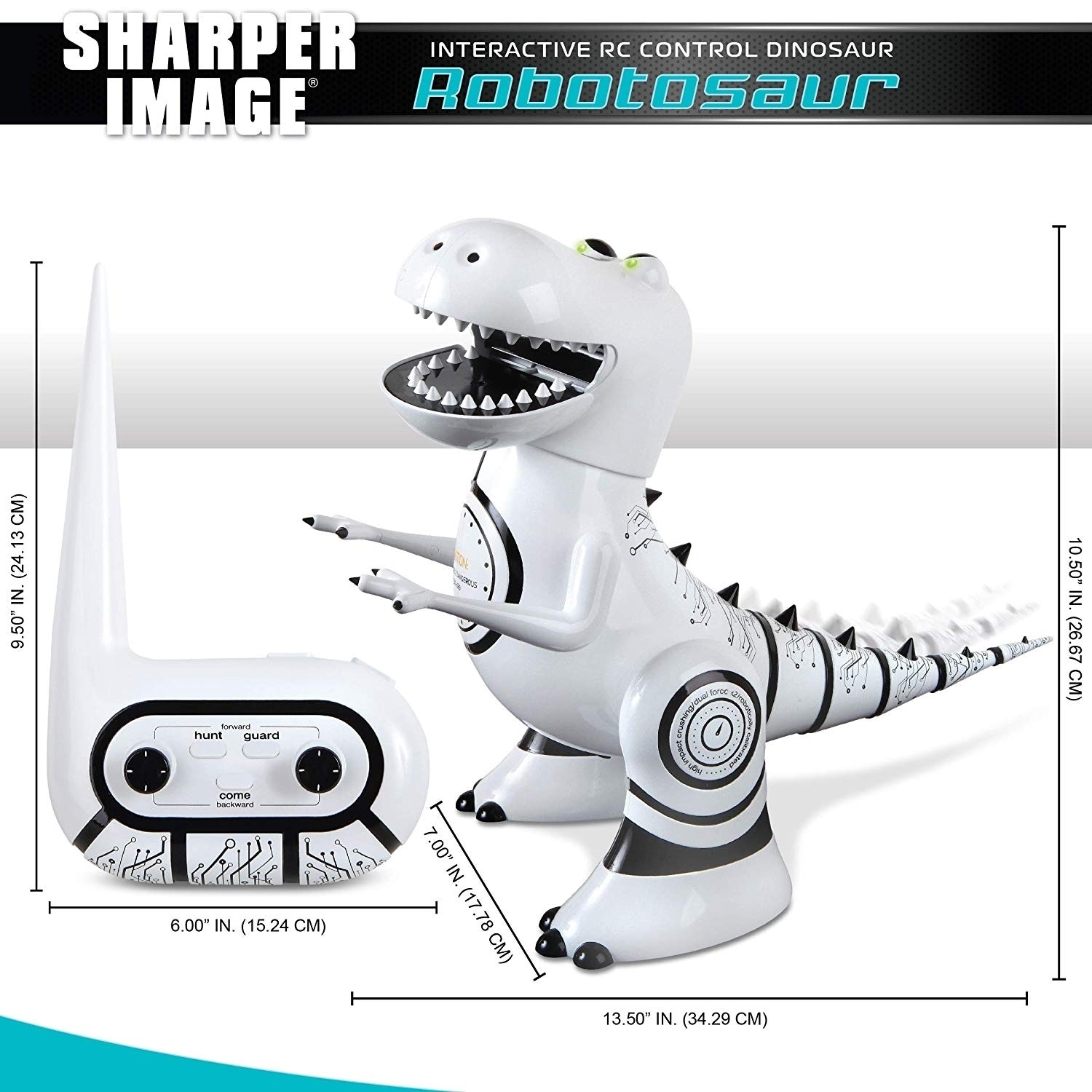 sharper image toy dinosaur robotosaurus