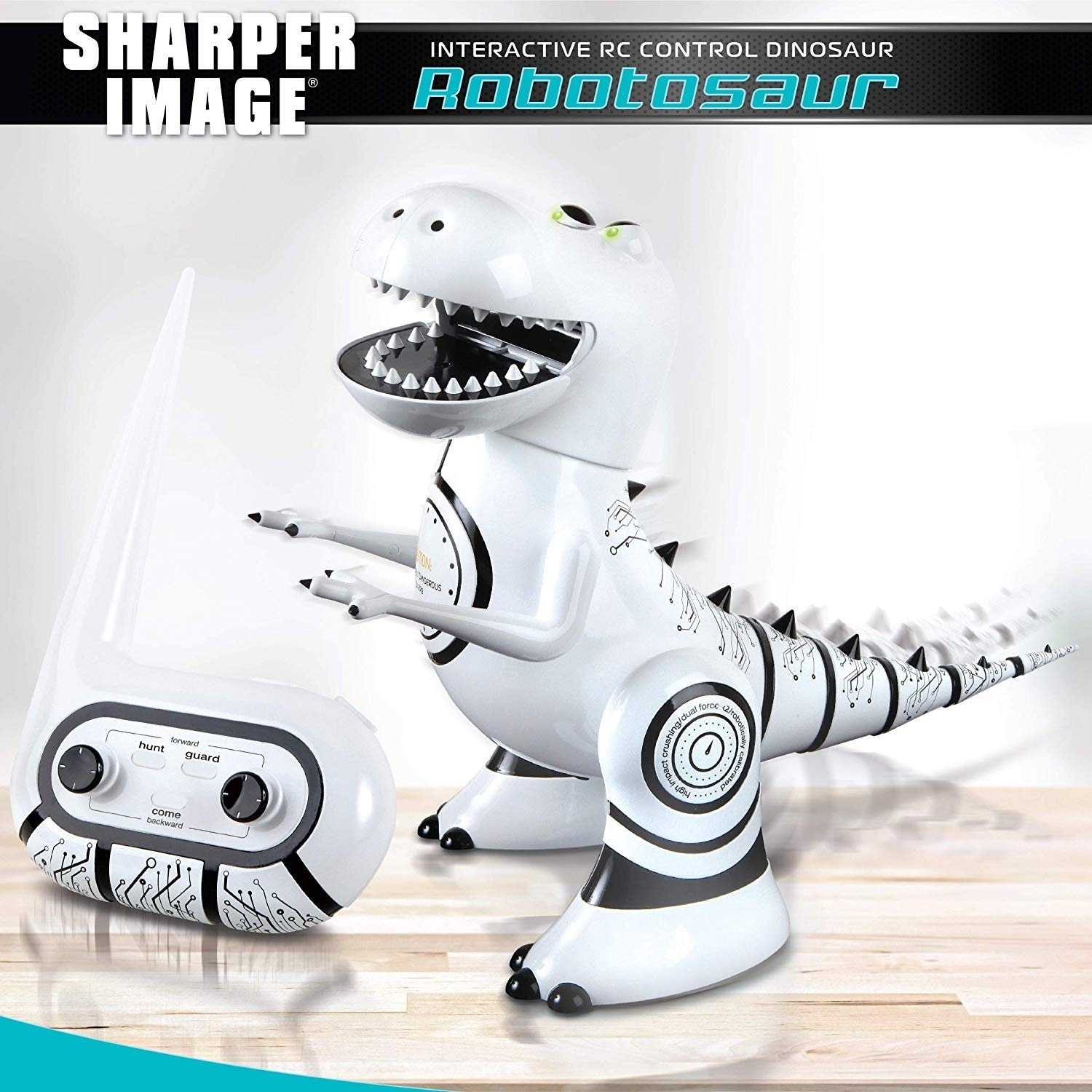 sharper image mini robot dinosaur