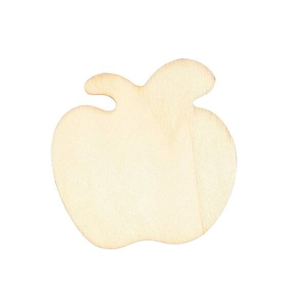 Creating Package of 24 Unfinished Wooden Apple Cutouts for Crafting Creating Package of 24 Unfinished Wooden Apple Cutouts for Crafting