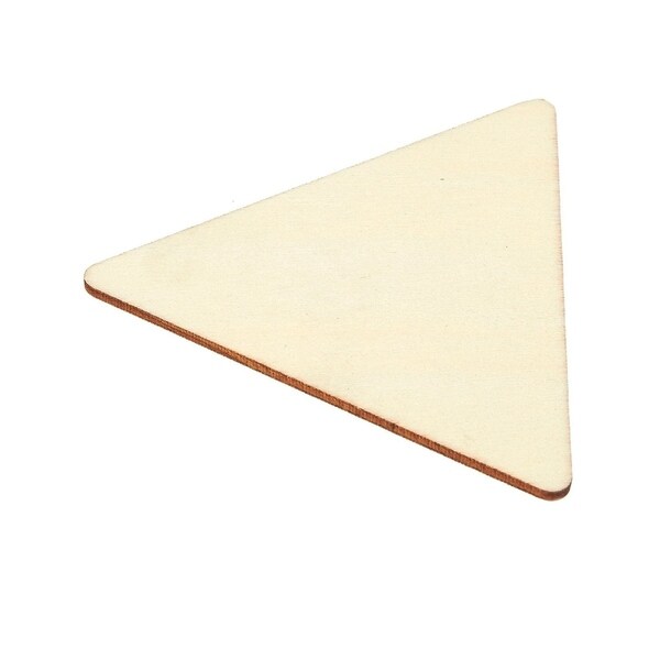 triangle shaped wood