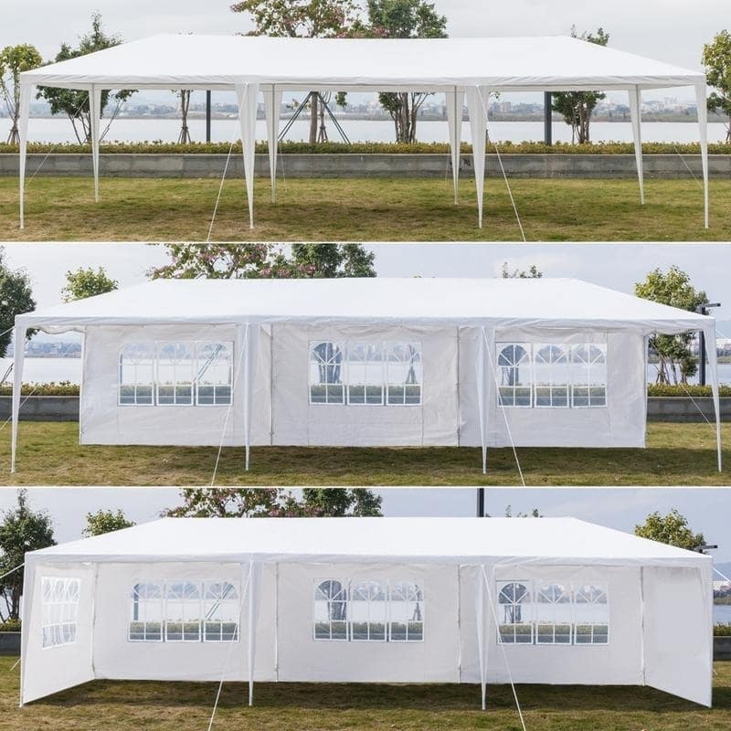 3X9m Upgrade Spiral Interface Wedding Party Canopy Tent 5sides - 5-Sides