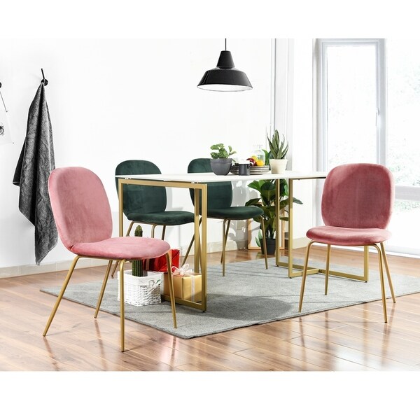 Silver Orchid Walch 5-Piece Gold Dining Set