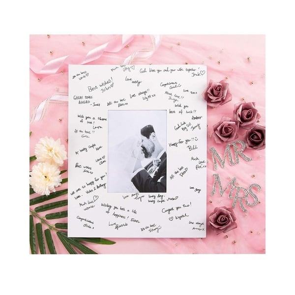 Shop 6 Signature Autograph Picture Mat Frames For Wedding