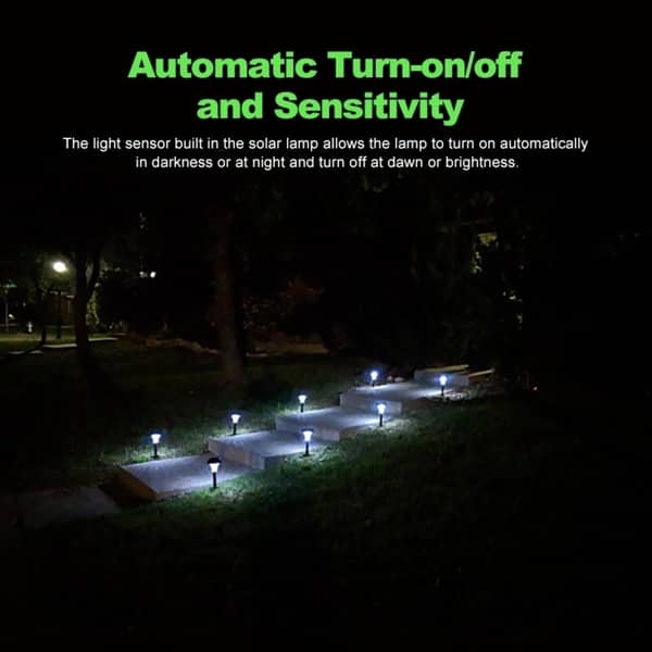 Shop 3 Pcs Garden Solar Lights Outdoor Pathway Light For Walkway