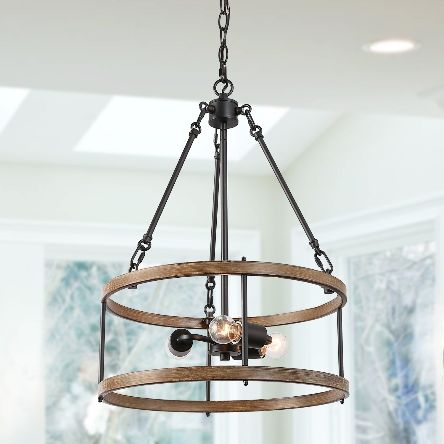 Farmhouse Kitchen Lighting With Drum Frame Mini Chnadelier N A Farmhouse Kitchen Lighting With Drum Frame Mini Chnadelier N A