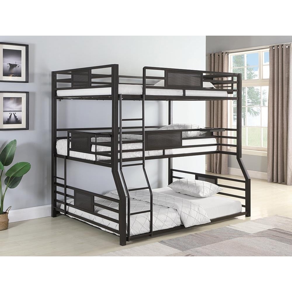 triple queen bunk bed