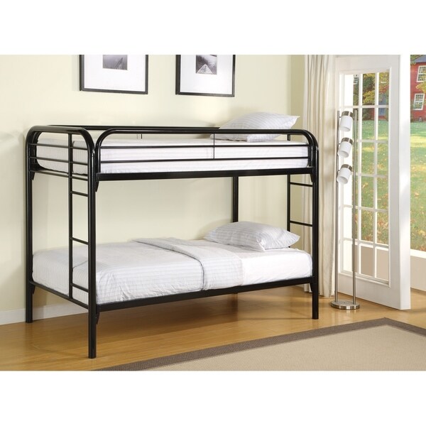 Shop Celeste Metal Bunk Bed with Rung Ladder - Free Shipping Today ...