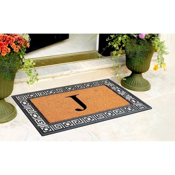 Shop A1hc First Impressions Rubber And Coir Greek Key Border 24 X