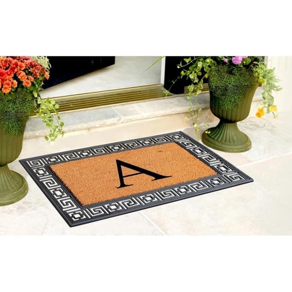 Shop A1hc First Impressions Rubber And Coir Greek Key Border 24 X