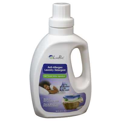 LivePure Anti-Allergen Laundry Detergent, 40 OZ Bottle