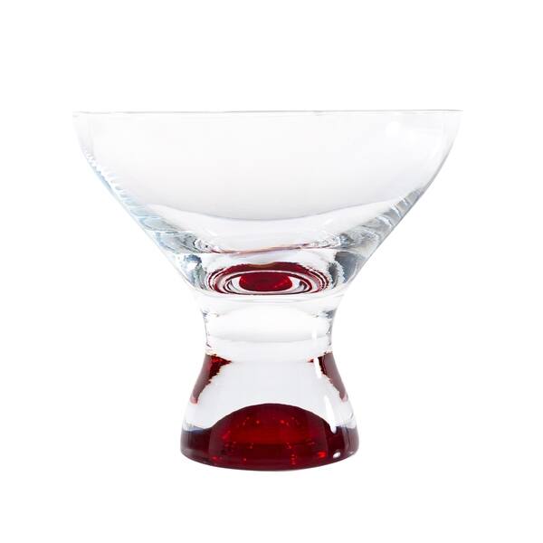 Wall-mounted Martini/wine glass holder - The Wave