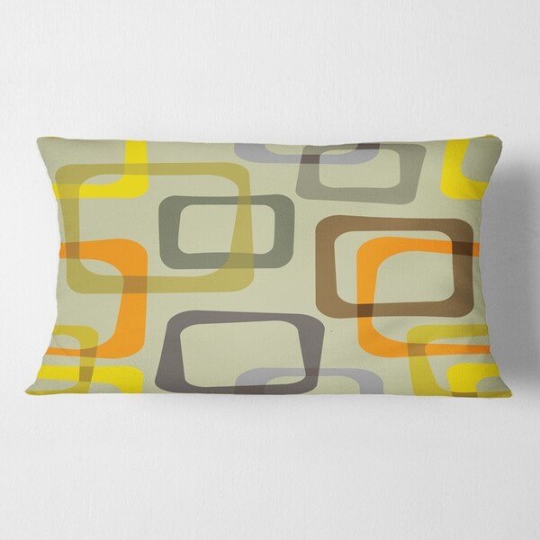 mid century modern throw