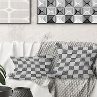 Buy Grey Geometric Mid Century Modern Throw Pillows Online At Overstock Our Best Decorative Accessories Deals