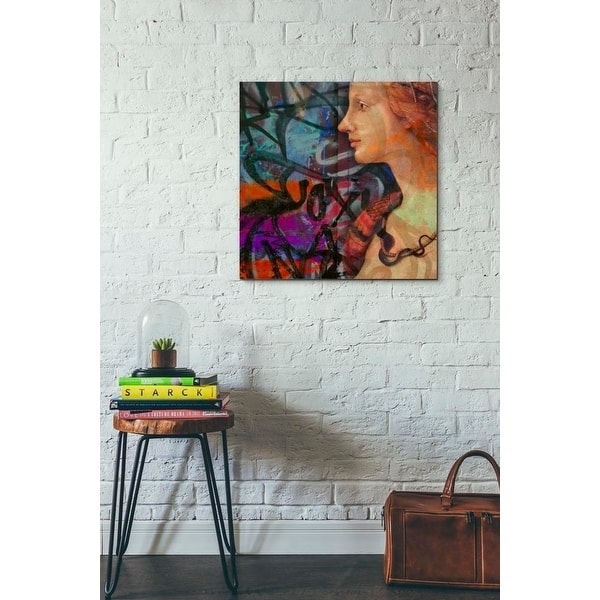 Epic Graffiti 'Classic Graffiti 2' by Karen Smith, Giclee Canvas Wall Art, 12"x12"