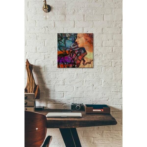 Epic Graffiti 'Classic Graffiti 2' by Karen Smith, Giclee Canvas Wall Art, 12"x12"