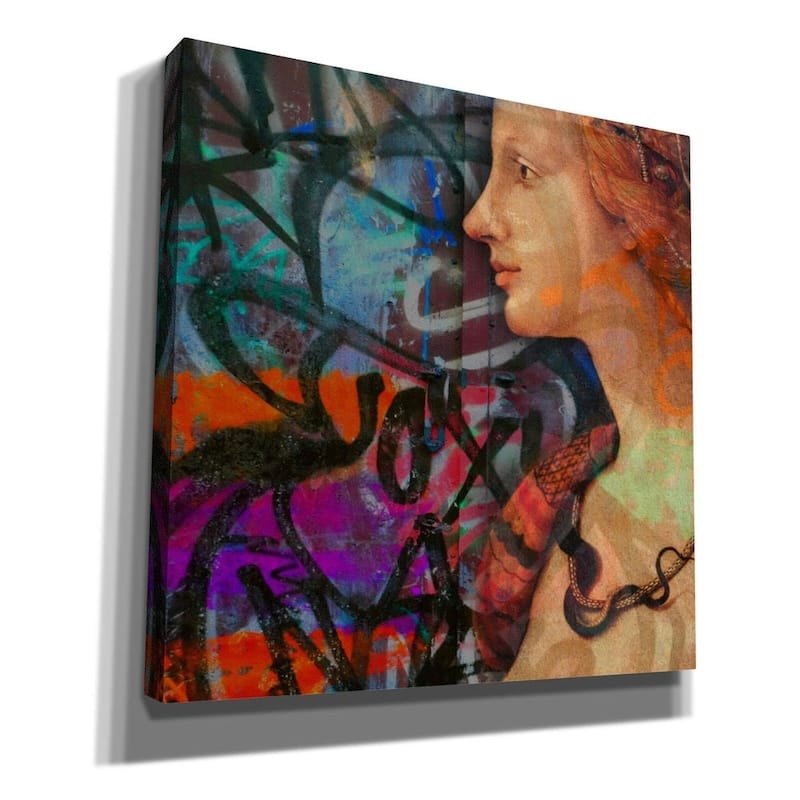 Epic Graffiti 'Classic Graffiti 2' by Karen Smith, Giclee Canvas Wall Art, 12"x12"