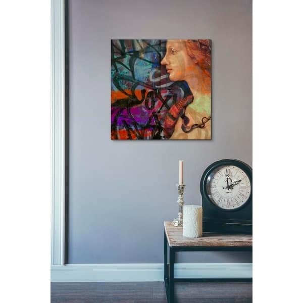 Epic Graffiti 'Classic Graffiti 2' by Karen Smith, Giclee Canvas Wall Art, 12"x12"